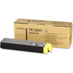 Тонер касета за KYOCERA MITA FS C5015N - Yellow - TK520Y (TK-520Y) - P№ 1T02HJAEU0