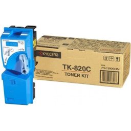 Тонер касета за KYOCERA MITA FS C8100 - Cyan - TK820C (TK-820C) - P№ 1T02HPCEU0