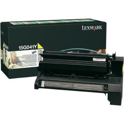 Тонер касета за LEXMARK C752 - Yellow - Return program cartridge - OUTLET - P№ 15G041Y