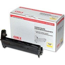 Барабанна тонер касета за OKI C5250/C5450/C5510 MFP/5540 MFP - Yellow - DRUM UNIT - P№ 42126670