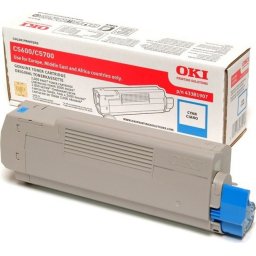 Тонер касета за OKI C 5600/5700 - Cyan - P№ 43381907