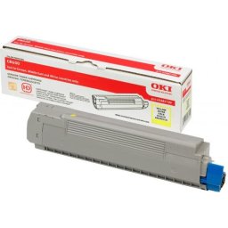 Тонер касета за OKI C 8600/8800 - Yellow - P№ 43487709