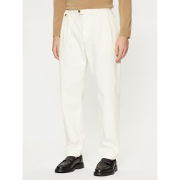 Tommy Hilfiger Чино панталони MW0MW37733 Бял Regular Fit