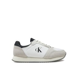 Calvin Klein Jeans Сникърси Retro Sock Runner Mg Wmm YM0YM01152 Бял
