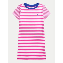 Polo Ralph Lauren Ежедневна рокля 313957122002 Розов Regular Fit