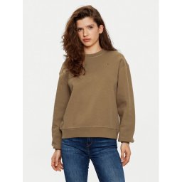 Tommy Hilfiger Суитшърт WW0WW41246 Кафяв Relaxed Fit