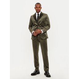 Jack & Jones Костюм Velvet 12271528 Зелен Slim Fit