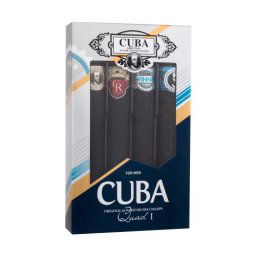 Cuba Quad I подаръчен комплект: EDT Gold 35 ml + EDT Royal 35 ml + EDT Winner 35 ml + EDT Shadow 35 ml за мъже
