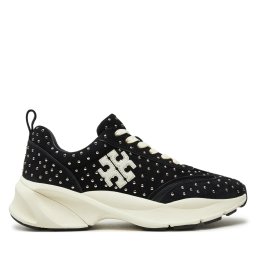 Сникърси Tory Burch Good Luck Studded Trainer 161961 Черен