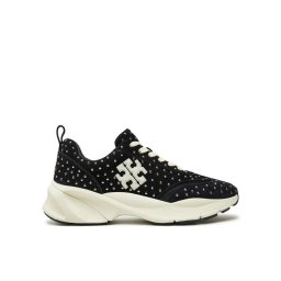 Tory Burch Сникърси Good Luck Studded Trainer 161961 Черен