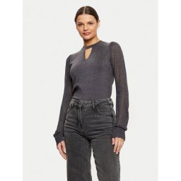 Morgan Пуловер 242-MNIGHT Сив Regular Fit