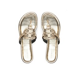 Tory Burch Джапанки Miller 162596 Златист