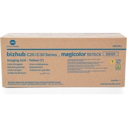 Барабанна тонер касета за KONICA MINOLTA BIZHUB C20/C30 - Yellow - Drum Unit IU-312Y