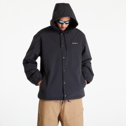 Яке Carhartt WIP Hooded Coach Jacket UNISEX Black/ White S
