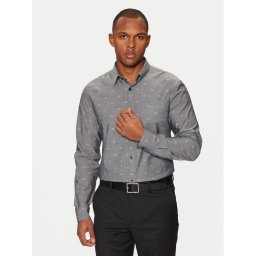 Guess Риза M5RH05 WFXX1 Сив Regular Fit