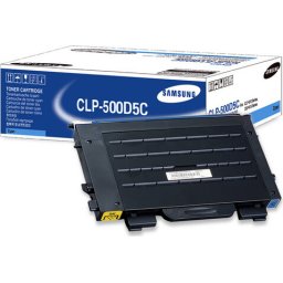 Тонер касета за SAMSUNG CLP 500 - Cyan - CLP-500D5C