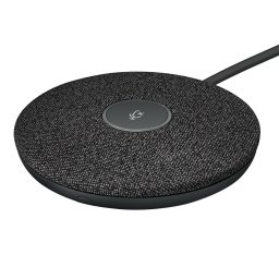 Микрофон Logitech Rally Mic Pod, за Logitech Rally, черна