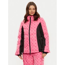 Guess Скиорско яке W4PL3N WH0K0 Розов Regular Fit