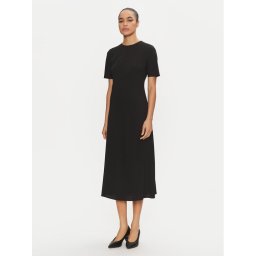 Calvin Klein Коктейлна рокля K20K207869 Черен Regular Fit