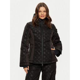 Guess Скиорско яке W4PL3N WH0K0 Черен Regular Fit