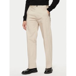 AMI Paris Чино панталони HTR005.CO0009 Бежов Regular Fit