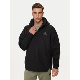 adidas Яке за дъжд Terrex Traveer RAIN.RDY HG6016 Черен Relaxed Fit