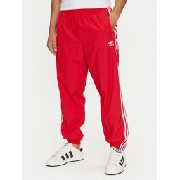adidas Долнище анцуг Adicolor Woven Firebird IT2498 Червен Regular Fit