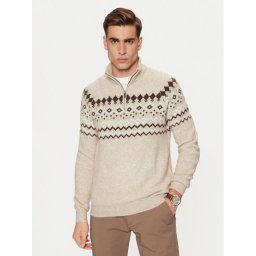 Guess Пуловер M4PR59 Z3LQ0 Бежов Regular Fit