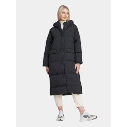 adidas Пухено яке Big Baffle Coat IK3159 Черен Loose Fit