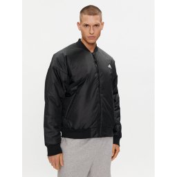 adidas Яке бомбър Brand Love Bomber IK0526 Черен Regular Fit