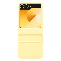Оригинален гръб Samsung KindSuit Case за Galaxy Z Flip 6 - Жълт, EF-VF741PYE