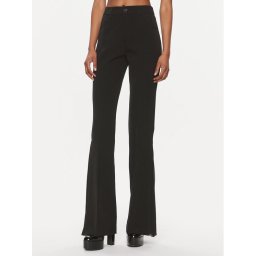Liu Jo Текстилни панталони WA4068 T7896 Черен Wide Leg