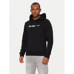 Jack & Jones Суитшърт 12233599 Черен Regular Fit