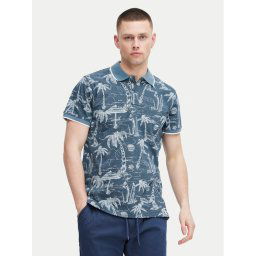 Blend Тениска с яка и копчета 20716905 Цветен Regular Fit