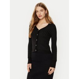 Guess Кардиган W5RR05 Z3KT0 Черен Regular Fit