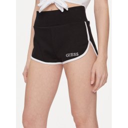 Guess Спортни шорти E4GD04 KBP41 Черен Relaxed Fit