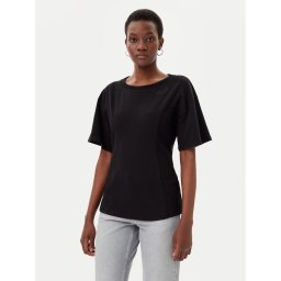 Liu Jo Тишърт TA5108 JS003 Черен Regular Fit