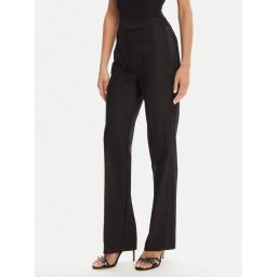 Morgan Текстилни панталони 242-PFIBY.F Черен Regular Fit