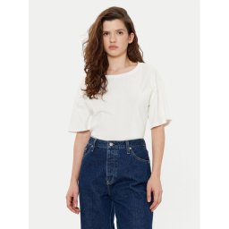 Liu Jo Sport Тишърт TA5108 JS003 Екрю Regular Fit