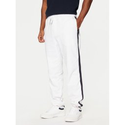 Tommy Hilfiger Долнище анцуг MW0MW37477 Бял Regular Fit