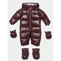 Save The Duck Зимен детски гащеризон Shell I30002X LUCK17 Бордо Regular Fit
