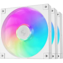 DeepCool Комплект вентилатори Fan Pack 3-in-1 3x140mm - FD14 White, Addressable RGB