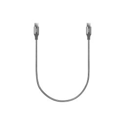 Data кабел ttec Type-C - Type-C 30cm 65W Fast Charge Cable - Сив