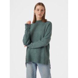 Vero Moda Пуловер 10269229 Зелен Regular Fit
