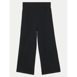 NAME IT Текстилни панталони 13224822 Черен Regular Fit