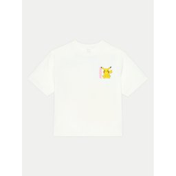 NAME IT Тишърт 13238555 Бял Relaxed Fit
