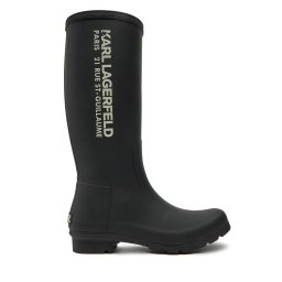 Гумени ботуши KARL LAGERFELD KL47085 Черен