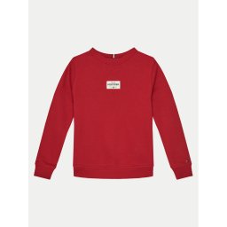 Tommy Hilfiger Суитшърт KB0KB09315 Червен Regular Fit
