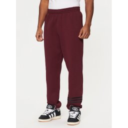 adidas Долнище анцуг Neuclassics JC9902 Червен Loose Fit