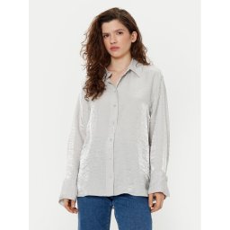 Tom Tailor Denim Риза 1044207 Светлосив Regular Fit